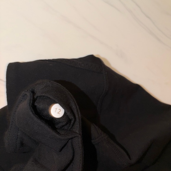 Lululemon Dance Mid Rise Jogger Pants leggings tights 12 black - Picture 3 of 4